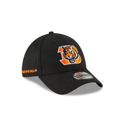 Cincinnati Bengals Gorra | New Era NFL Logo Mix 39thirty Stretch Fit Cap Mexico - Negros